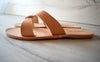 Slides for men, Ancient Greek leather sandals, Men Greek leather sandals.