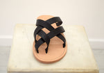 leather slippers sandals for men with leather sole/insole. Astir sandals.