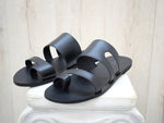 Leather Slides Sandals for Men