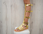 Roman Gladiator Sandals - Halloween Costumes