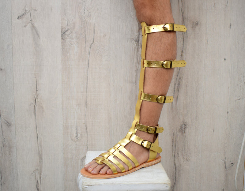 Roman Gladiator Sandals - Halloween Costumes
