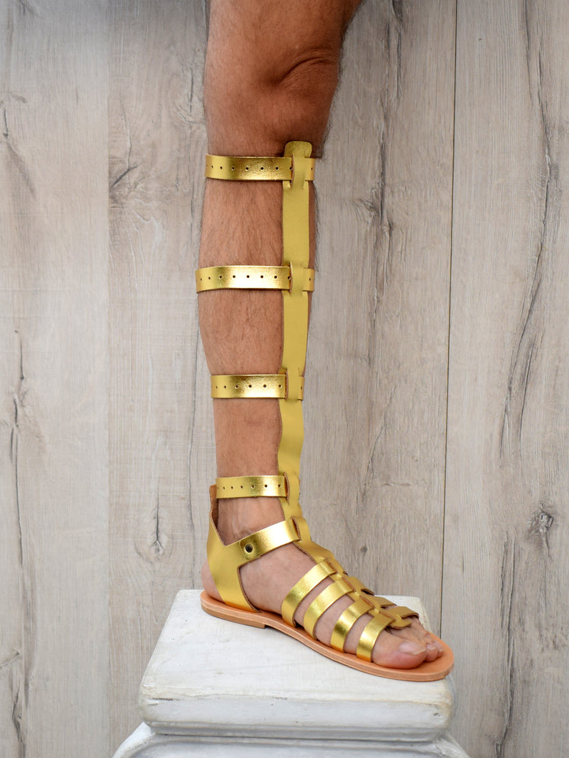 Roman Gladiator Sandals - Halloween Costumes