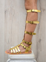 Roman Gladiator Sandals - Halloween Costumes