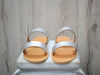 Women's Leather Slides Sandals