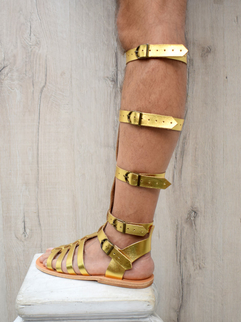 Roman Gladiator Sandals - Halloween Costumes