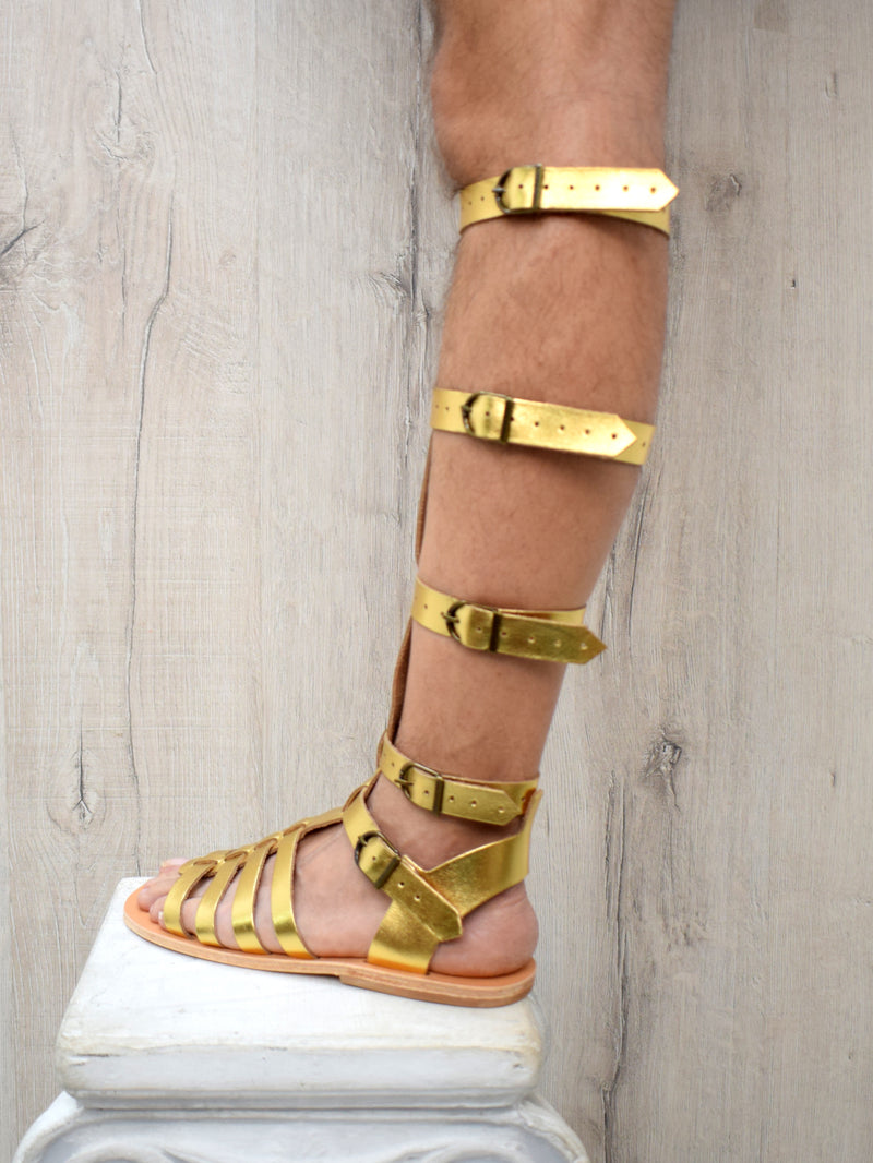 Roman Gladiator Sandals - Halloween Costumes