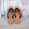 Handmade Genuine Leather brown sandals, Flip Flop Sandals, Jesus Sandals, , Ancient Greek leather sandals, Astir leather sandals, DELOS