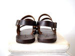 Fathers day sandals/ Father day/ Father sandals/ Dad sandals/ Slide men sandals/ Men leather sandals/ Gift for dad/ Gift for father