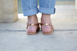 Ancient Greek leather sandals, Strappy sandals, Rose gold sandals, Thong sandals, Wedding sandals, Flat sandals, CHLOE sandals,