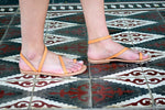 Ancient Greek leather sandals, Tan natural sandals, Thong sandals, Female sandals, Beach sandals, wedding sandals, HERA sandals,