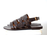 Leather sandals men/ Slide leather sandals/ Slide men sandals/ Men leather sandals/ Men sandals/ 2018 sandals/ Gift for him/ Gift for men