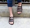 Leather sandals men/ Slide leather sandals/ Slide men sandals/ Men leather sandals/ Men sandals/ 2018 sandals/ Gift for him/ Gift for men