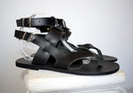 Gift For Men, Black sandals for men, Tom Gladiator Men Sandals, leather sandals, Handmade Spartan Sandals, Men Gift, Genuine Leather