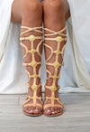 Ancient Greek leather sandals, Lace up sandals, Gold sandals, Gladiator sandals, Women sandals, flat sandals, APHRODITE sandals