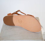 Ancient Greek leather sandals, Lace up sandals, Tan sandals, Women sandals, Slide sandals, handmade sandals, Summer sandals DALIDA