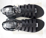 Gladiator Renaissance men sandals, Black sandals, leather sandals, Gift For Men, Free shipping, Handmade Sandals, Genuine Leather sandals