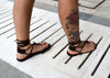 Barefoot men sandals, Leather Sandals, barefoot shoes, Beach wedding Barefoot Sandals, Leather Flats, beach shoes, flat sandals.
