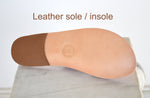 leather slippers sandals for men with leather sole/insole. Astir sandals.