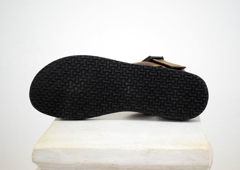 Men sport sandals with High Quality Genuine Leather and Free express shipping