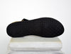 Running sport sandals for men with black and yellow leather
