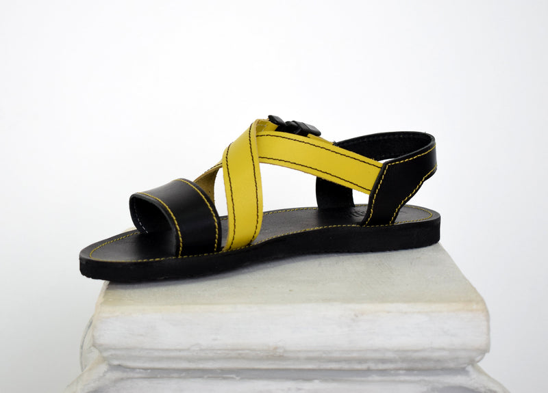 Yellow sandals sales for men