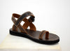 Men sport sandals with High Quality Genuine Leather and Free express shipping
