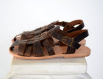 Greek Men Leather Sandals made by hand.