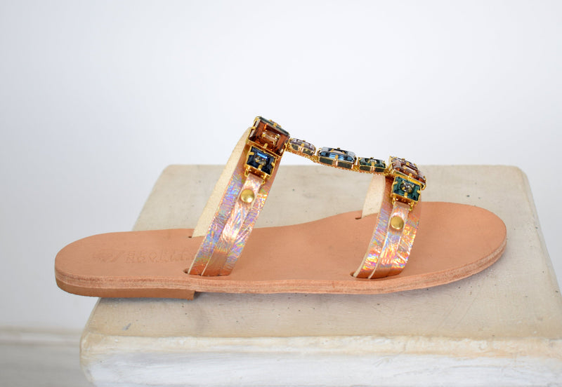 Wedding crystal sandals, Bridal jewelry sandals, Bridesmaid sandals