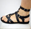 Gladiator Roman Grecian Spartan Mens Spartacus Halloween sandals