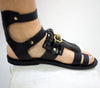 Emperor Gladiator roman men sandals, Greek theatrical medieval costume sandals, Halloween Armor Male spartacus, fantasy cosplay clothing