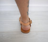 Gladiator Renaissance Tan leather men sandals, Gift For Men, Free shipping, Handmade Sandals, Genuine Leather sandals