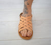 Gladiator Renaissance Tan leather men sandals, Gift For Men, Free shipping, Handmade Sandals, Genuine Leather sandals