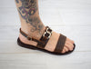 Spartacus Mens Gladiator Men Sandals, Greek men sandals, Genuine Leather sandals