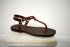 Spartacus Gladiator Roman Grecian Spartan Mens Brown sandals,