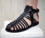 Gladiator Roman Grecian Huarache Sandals
