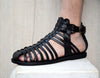 spartacus cosplay warrior costume Gladiator Roman sandals. spartasandals, Leonidas.