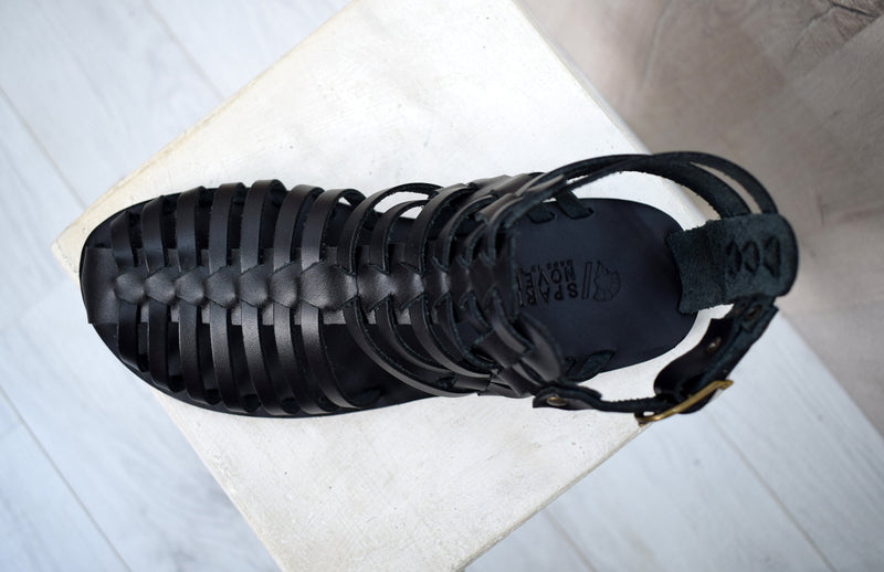 Gladiator Roman Grecian Huarache Sandals