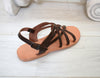 Handmade mens huarache leather sandals