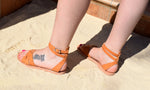 Selene Ancient Greek sandals, Handcrafted leather, Bridal party, Tan sandals, Astir sandals