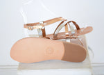 Strappy Ancient Greek sandals, Handcrafted leather, Bridal party, Astir sandals, Hellen