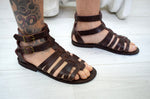 Gladiator Greek Handmade Leather Sandals