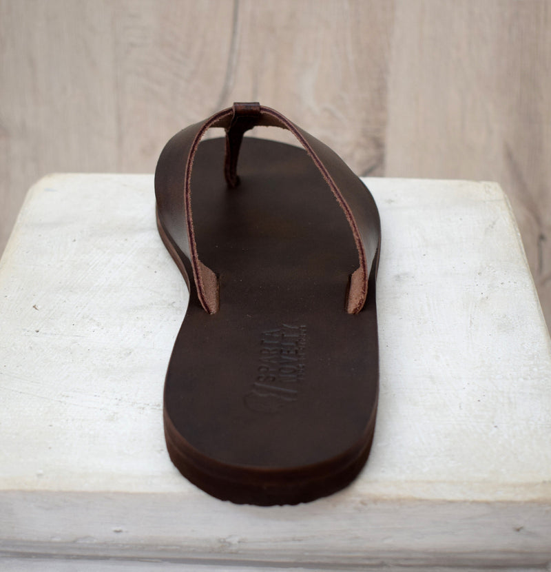 Flip flop Greek Leather sandals Men, brown Color, Gift For Men, Handmade Sparta High Quality Genuine Leather sandals,