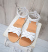 Selene Ancient Greek sandals, Handcrafted leather, boho sandals, Tan or white sandals, Astir sandals
