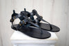 Men's gladiator leather sandals.