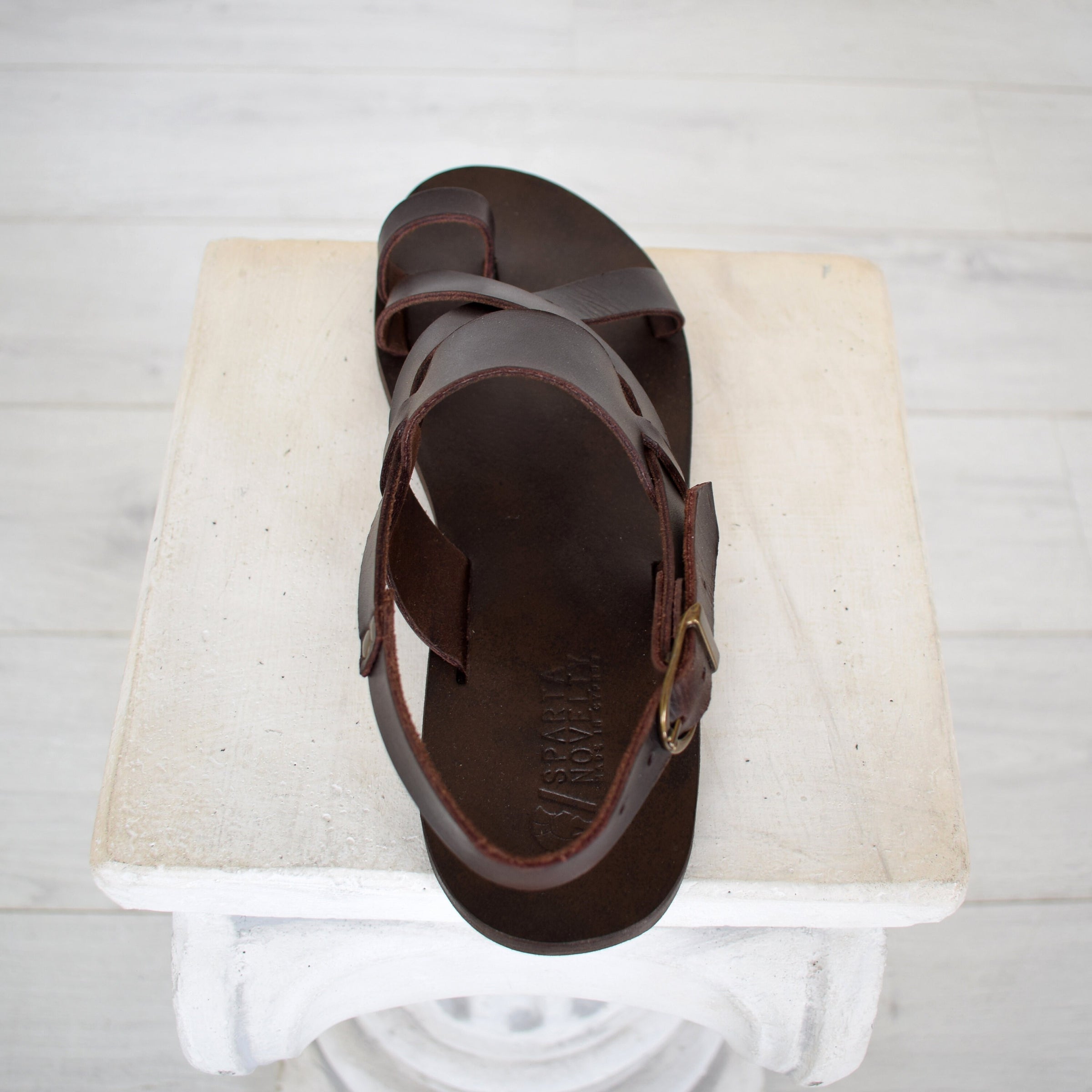 Men's Greek Handmade Leather Sandals. – Sparta Novelty