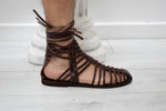 Gladiator Spartan Grecian Huarache Sandals