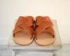 Slides Greek Men Leather Sandals.