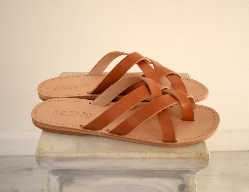 Greek Men's Leather Sandals.
