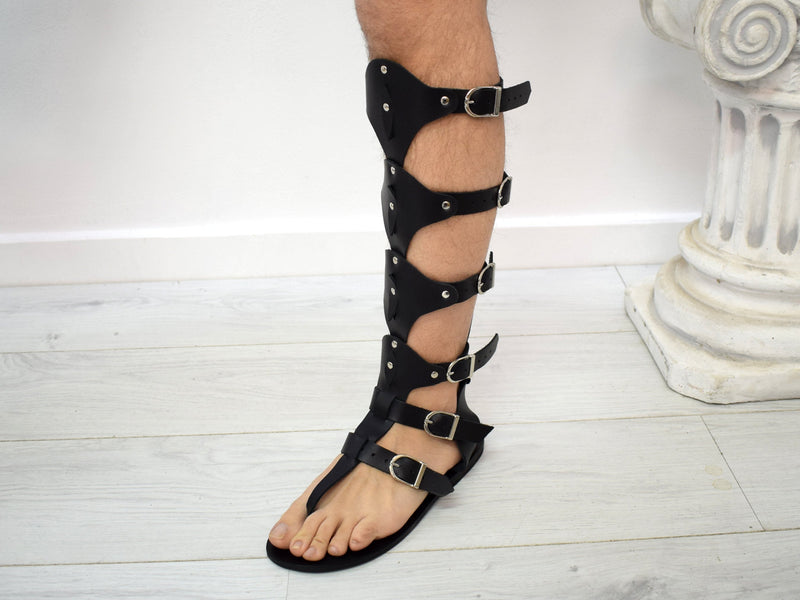 Gladiator Roman Men Grecian Spartan Sandals