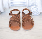 Men sandals, Spartan sandals,  handmade sandals, men sandals, High Quality Genuine Leather sandals, Brown sandals LEROS
